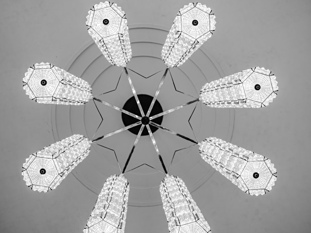 Photo luxury ceiling lamp