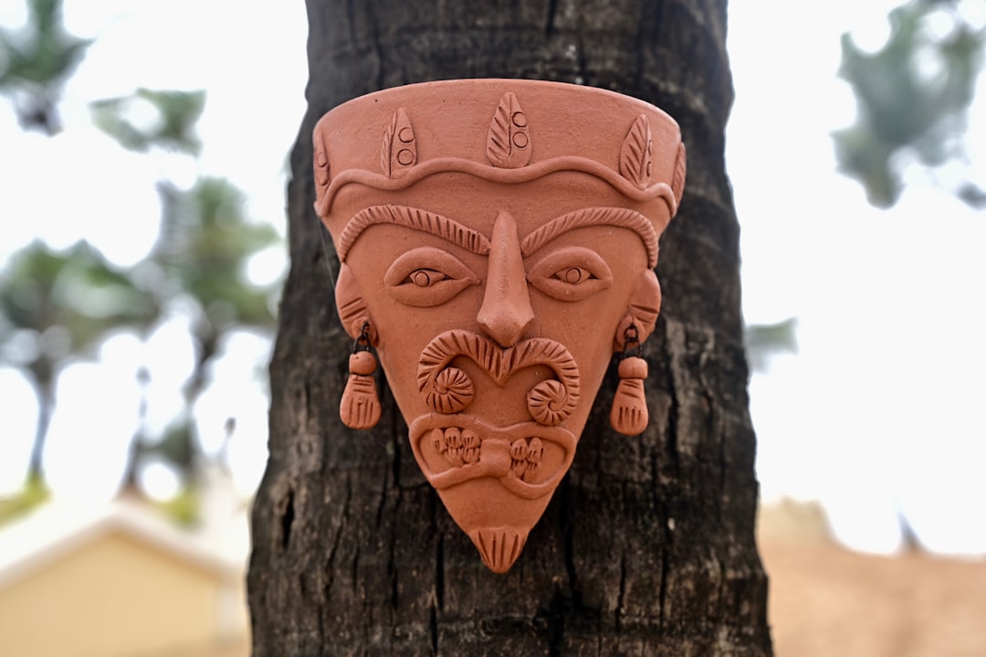 Photo Mediterranean terracotta pendant